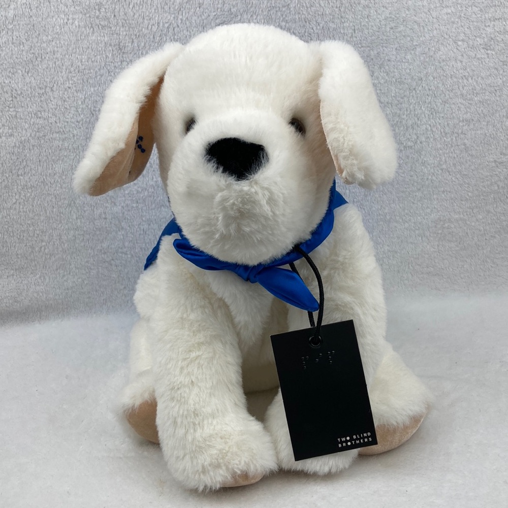Two Blind Brothers Pip Brail Plush Stuffed Animal Toy 15” NWT